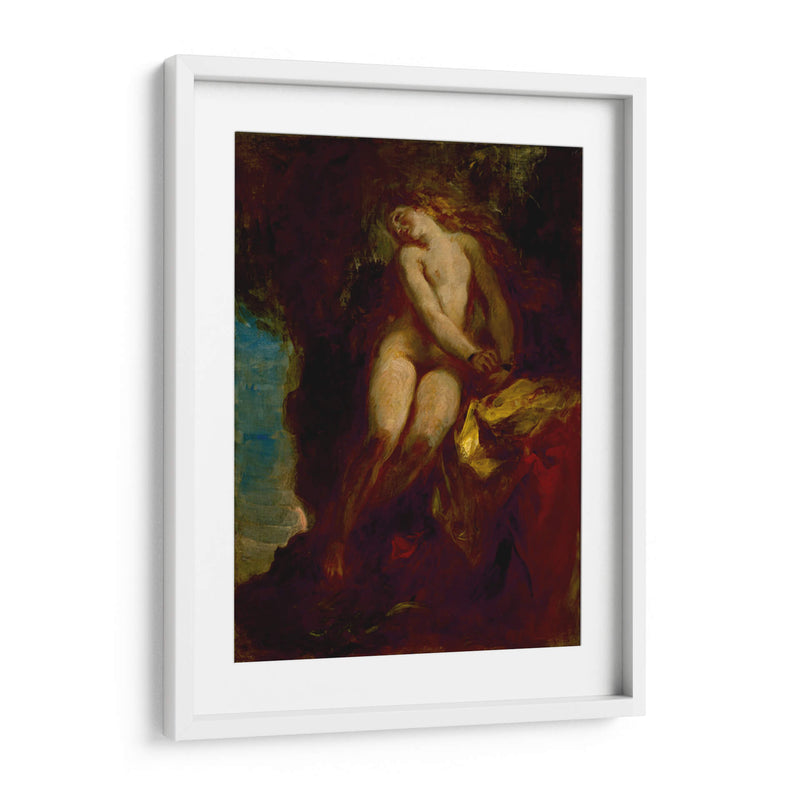 Andrómeda - Eugène Delacroix | Cuadro decorativo de Canvas Lab