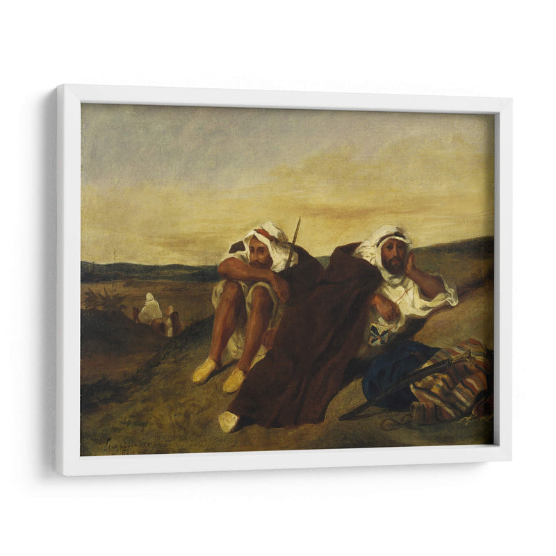 Árabes de Oran - Eugène Delacroix | Cuadro decorativo de Canvas Lab