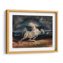 Caballo asustado por una tormenta - Eugène Delacroix | Cuadro decorativo de Canvas Lab