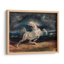 Caballo asustado por una tormenta - Eugène Delacroix | Cuadro decorativo de Canvas Lab