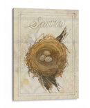 Nido - Gorrión - Elissa Della-Piana | Cuadro decorativo de Canvas Lab