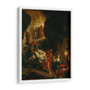 Cristo llevado a la tumba - Eugène Delacroix | Cuadro decorativo de Canvas Lab