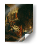 Cristo llevado a la tumba - Eugène Delacroix | Cuadro decorativo de Canvas Lab