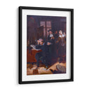 Don Quijote en su biblioteca - Eugène Delacroix | Cuadro decorativo de Canvas Lab