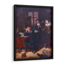 Don Quijote en su biblioteca - Eugène Delacroix | Cuadro decorativo de Canvas Lab