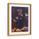 Don Quijote en su biblioteca - Eugène Delacroix | Cuadro decorativo de Canvas Lab