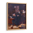 Don Quijote en su biblioteca - Eugène Delacroix | Cuadro decorativo de Canvas Lab