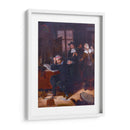 Don Quijote en su biblioteca - Eugène Delacroix | Cuadro decorativo de Canvas Lab