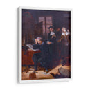 Don Quijote en su biblioteca - Eugène Delacroix | Cuadro decorativo de Canvas Lab