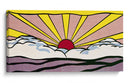 Atardecer de Lichtenstein | Cuadro decorativo de Canvas Lab