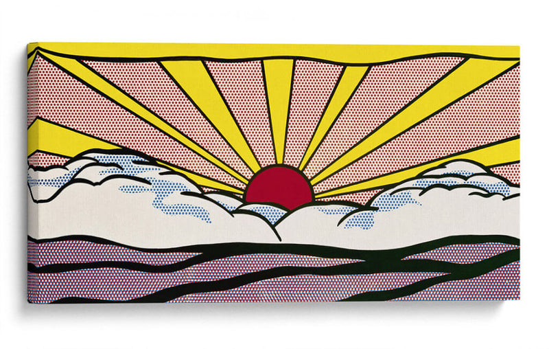 Atardecer de Lichtenstein | Cuadro decorativo de Canvas Lab