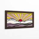 Atardecer de Lichtenstein | Cuadro decorativo de Canvas Lab