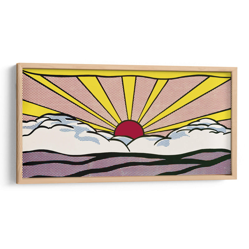 Atardecer de Lichtenstein | Cuadro decorativo de Canvas Lab