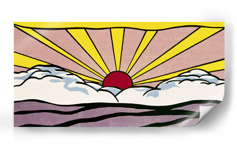 Atardecer de Lichtenstein | Cuadro decorativo de Canvas Lab