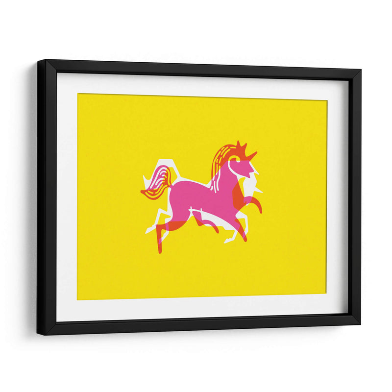 Unicornio brillante | Cuadro decorativo de Canvas Lab