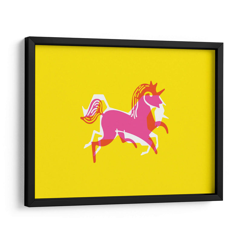 Unicornio brillante | Cuadro decorativo de Canvas Lab