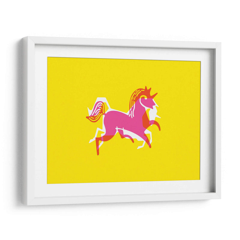 Unicornio brillante | Cuadro decorativo de Canvas Lab