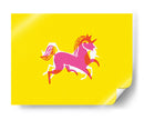 Unicornio brillante | Cuadro decorativo de Canvas Lab