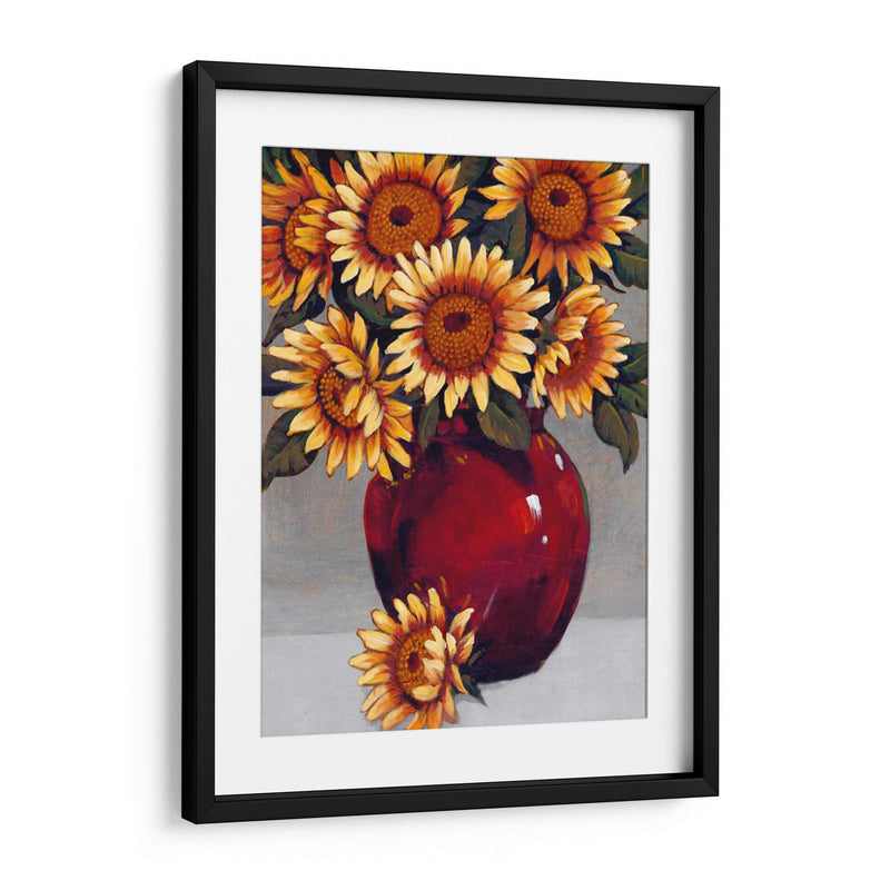 Jarrón De Girasoles Ii - Tim OToole | Cuadro decorativo de Canvas Lab