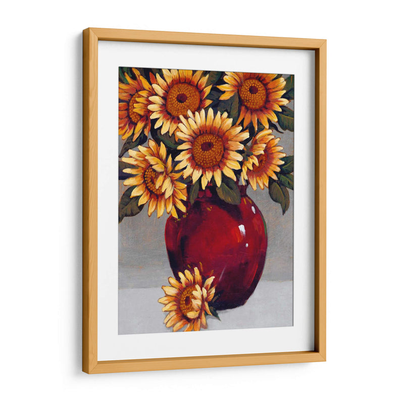 Jarrón De Girasoles Ii - Tim OToole | Cuadro decorativo de Canvas Lab