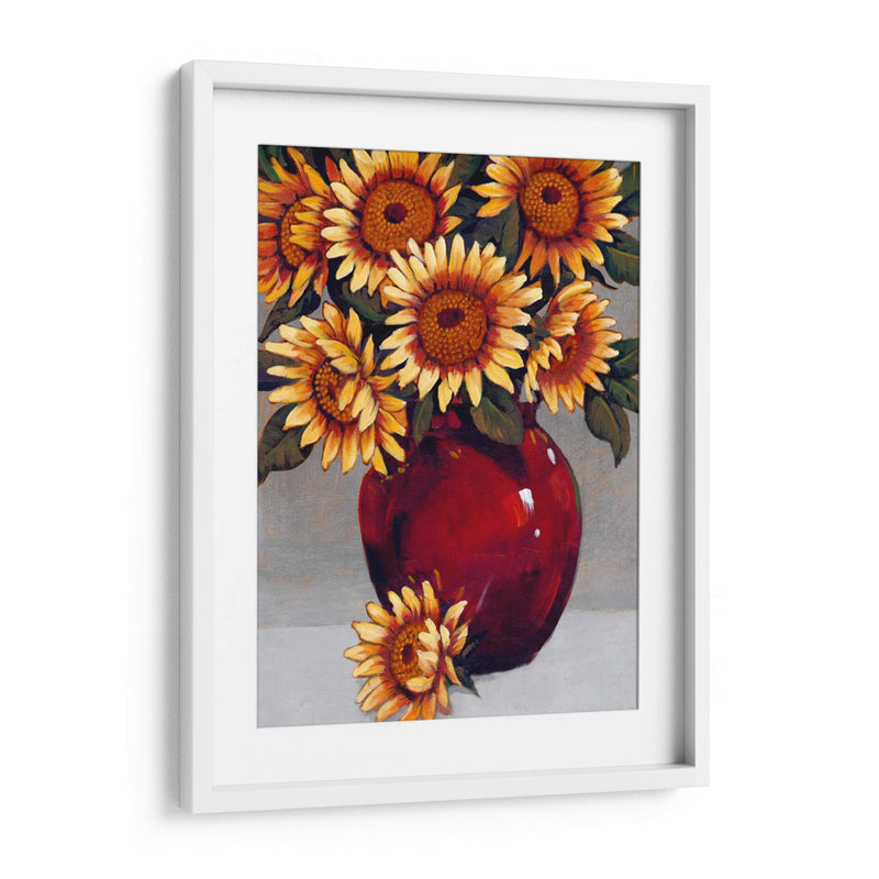 Jarrón De Girasoles Ii - Tim OToole | Cuadro decorativo de Canvas Lab