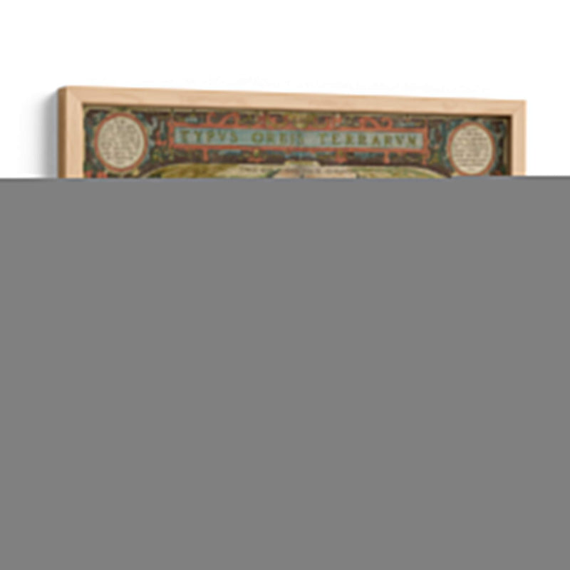 Mapa Del Mundo Antiguo 36X48 - Vision Studio | Cuadro decorativo de Canvas Lab