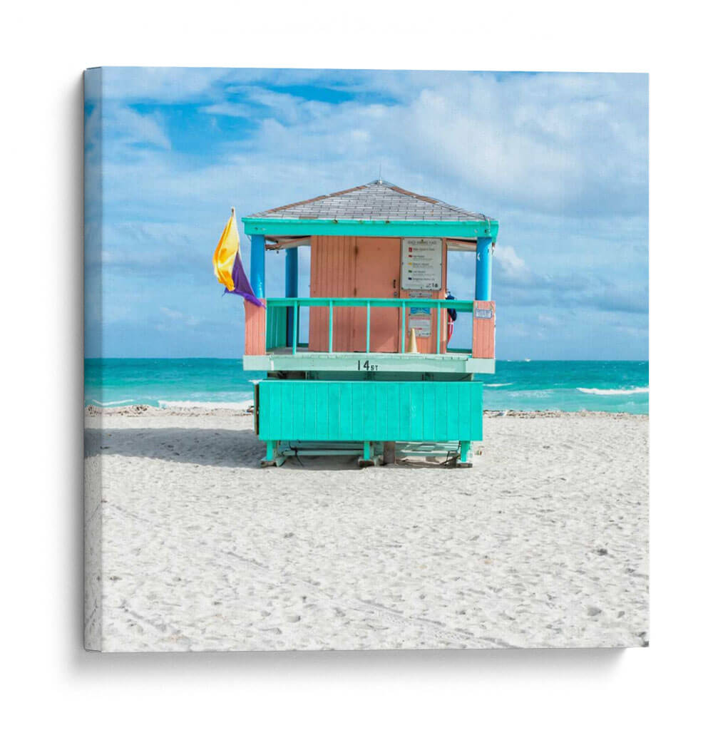 Miami Beach Vi - Richard Silver | Cuadro decorativo de Canvas Lab