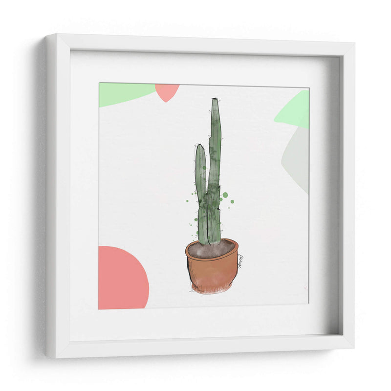 Cactusito en maceta | Cuadro decorativo de Canvas Lab