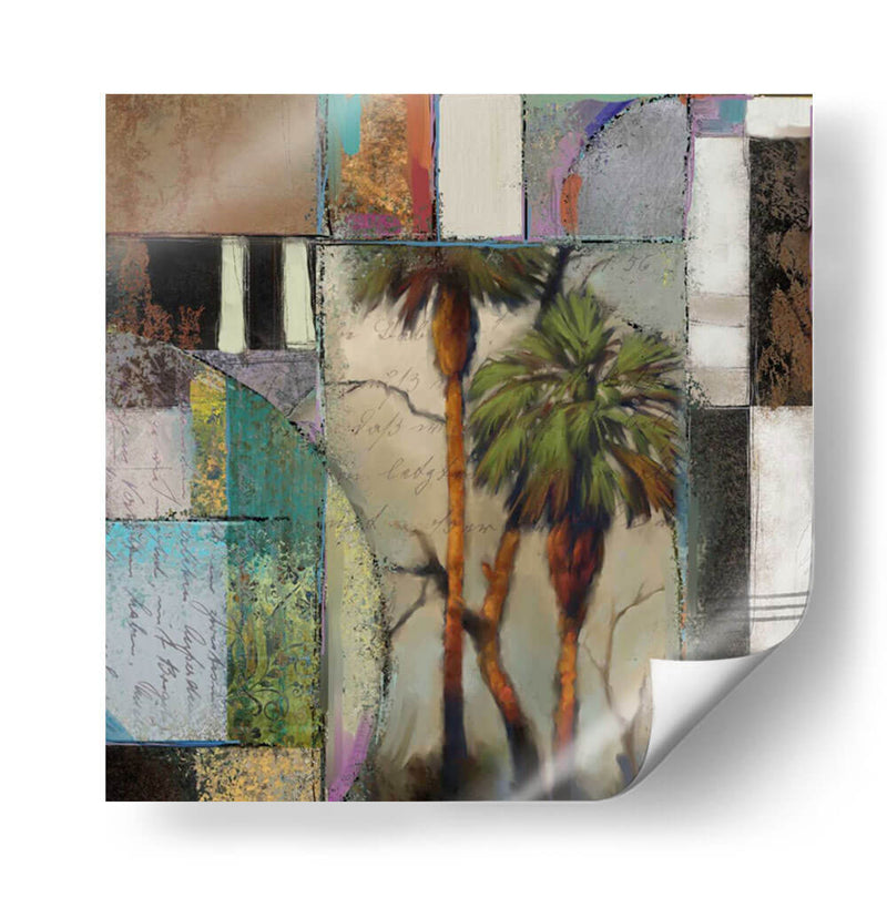 Palms Abstracta Ii - Rick Novak | Cuadro decorativo de Canvas Lab