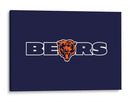 Chicago Bears logo | Cuadro decorativo de Canvas Lab