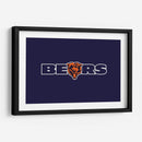 Chicago Bears logo | Cuadro decorativo de Canvas Lab
