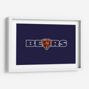Chicago Bears logo | Cuadro decorativo de Canvas Lab
