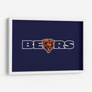 Chicago Bears logo | Cuadro decorativo de Canvas Lab