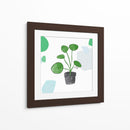 Planta del dinero china | Cuadro decorativo de Canvas Lab