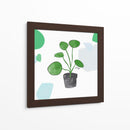 Planta del dinero china | Cuadro decorativo de Canvas Lab