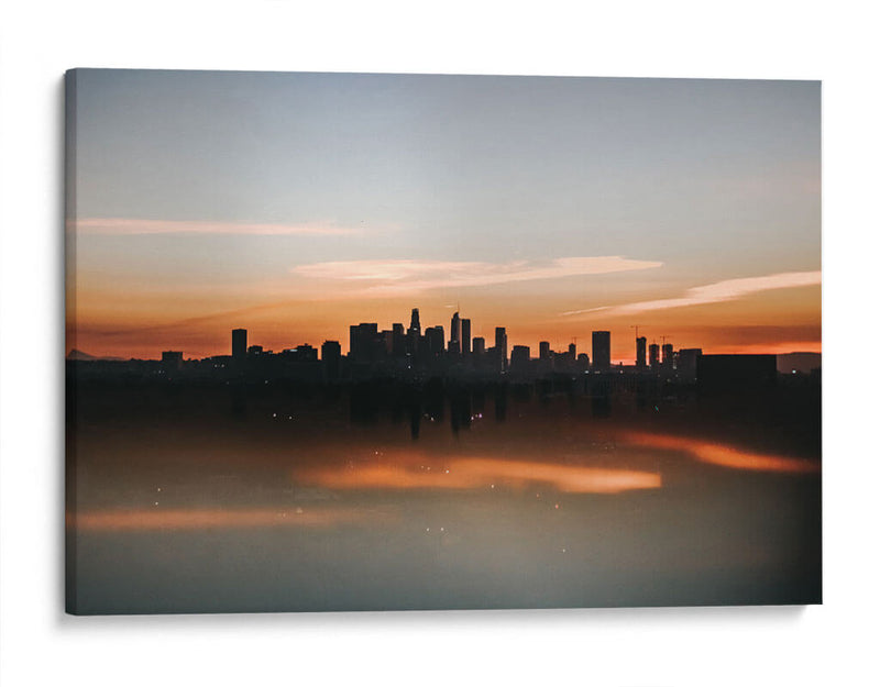 Atardecer en Los Ángeles | Cuadro decorativo de Canvas Lab
