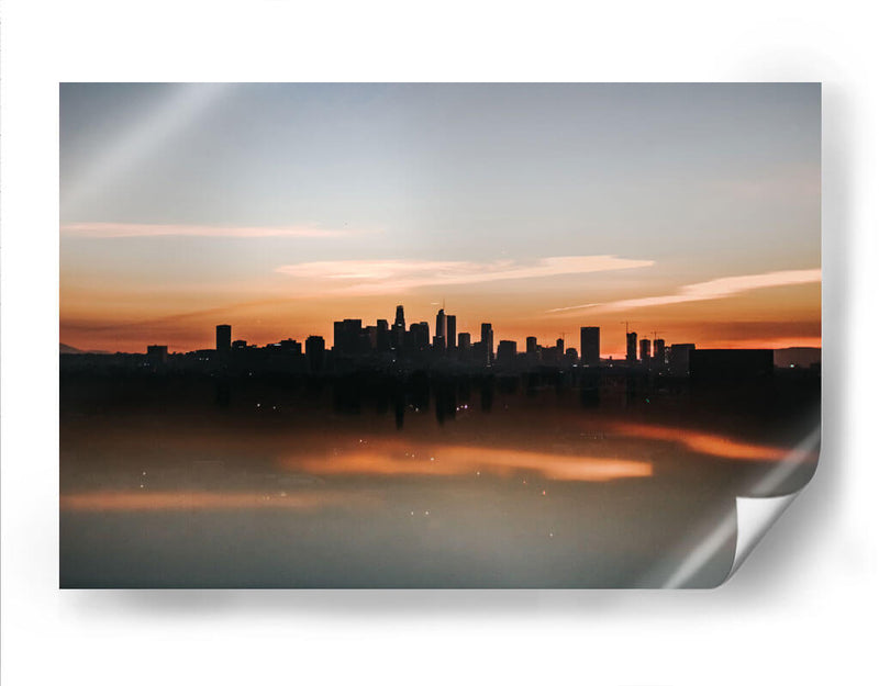 Atardecer en Los Ángeles | Cuadro decorativo de Canvas Lab
