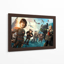 Cómo entrenar a tu dragón | Cuadro decorativo de Canvas Lab