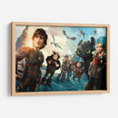 Cómo entrenar a tu dragón | Cuadro decorativo de Canvas Lab