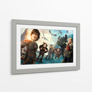 Cómo entrenar a tu dragón | Cuadro decorativo de Canvas Lab