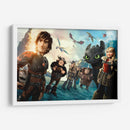 Cómo entrenar a tu dragón | Cuadro decorativo de Canvas Lab