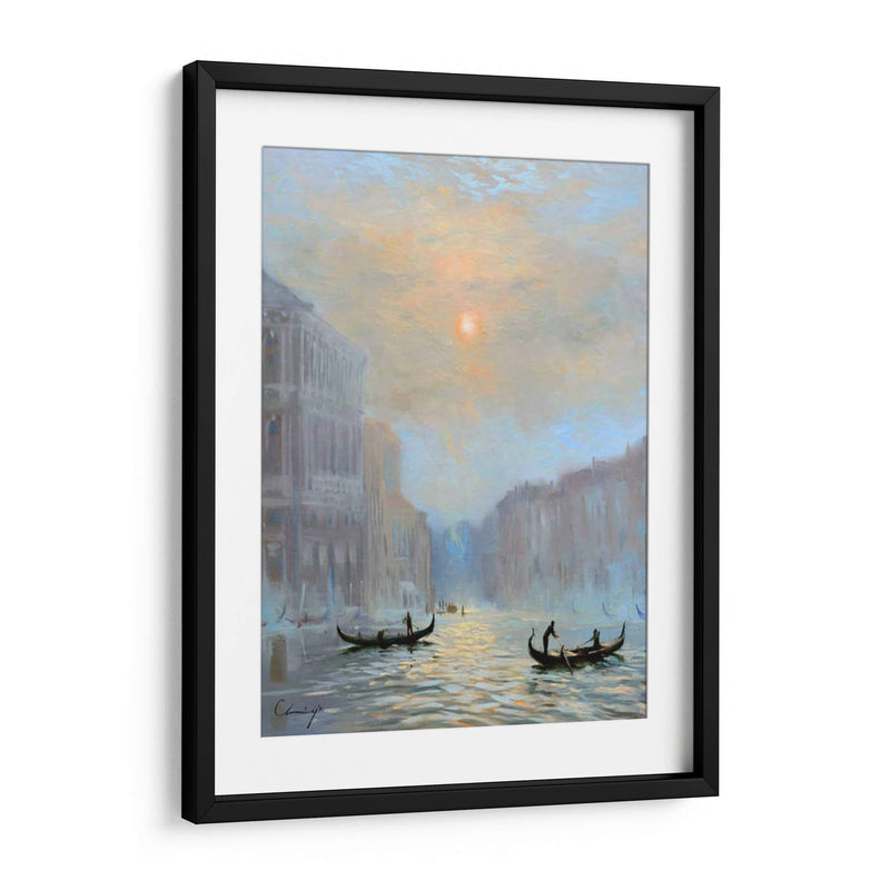 Niebla De La Mañana De Venecia - Chuck Larivey | Cuadro decorativo de Canvas Lab