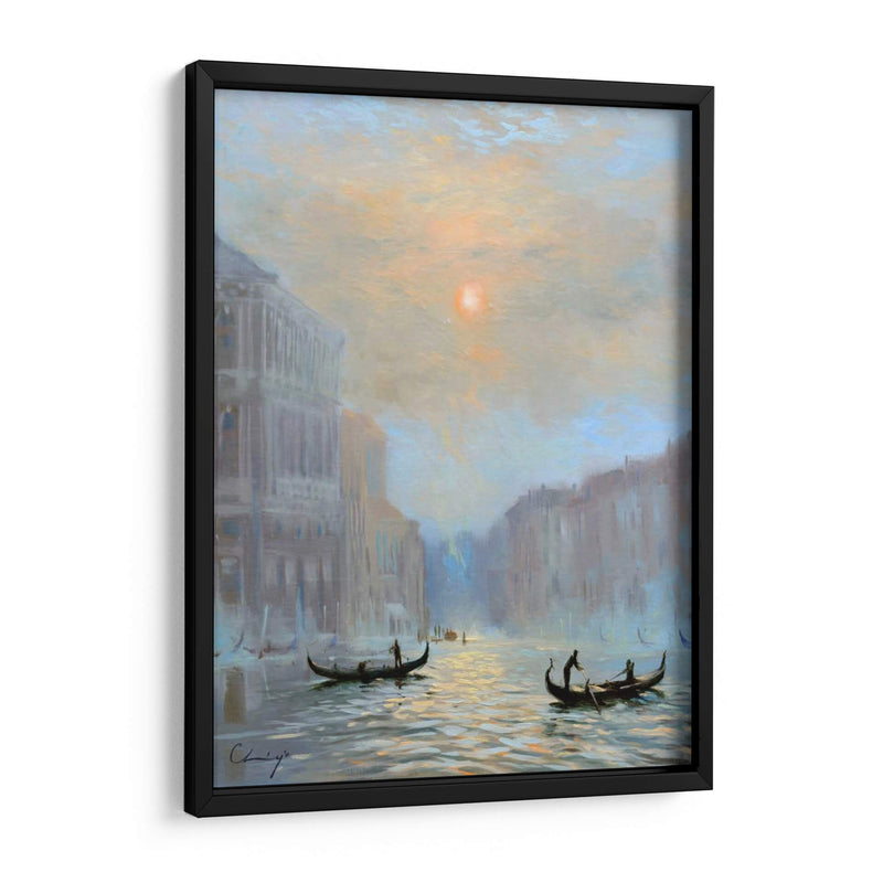 Niebla De La Mañana De Venecia - Chuck Larivey | Cuadro decorativo de Canvas Lab