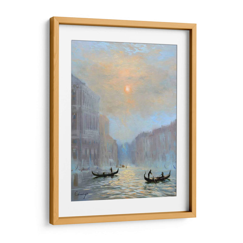 Niebla De La Mañana De Venecia - Chuck Larivey | Cuadro decorativo de Canvas Lab