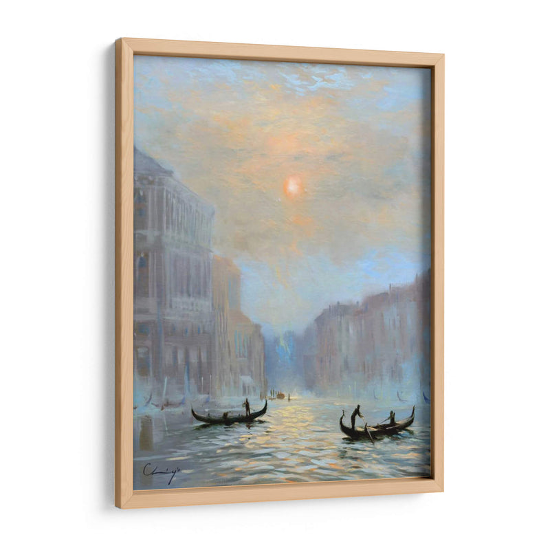 Niebla De La Mañana De Venecia - Chuck Larivey | Cuadro decorativo de Canvas Lab