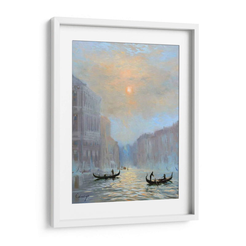 Niebla De La Mañana De Venecia - Chuck Larivey | Cuadro decorativo de Canvas Lab