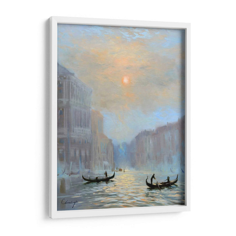 Niebla De La Mañana De Venecia - Chuck Larivey | Cuadro decorativo de Canvas Lab