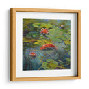Bermellón Koi - Chuck Larivey | Cuadro decorativo de Canvas Lab