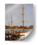 Halcón De Marfil En Reposo - Chuck Larivey | Cuadro decorativo de Canvas Lab