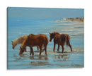 Chincoteague Ponies - Chuck Larivey | Cuadro decorativo de Canvas Lab